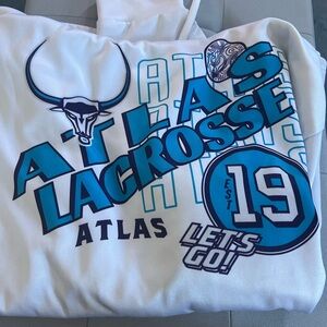 Atlas lacrosse men’s 2x HOODIE!